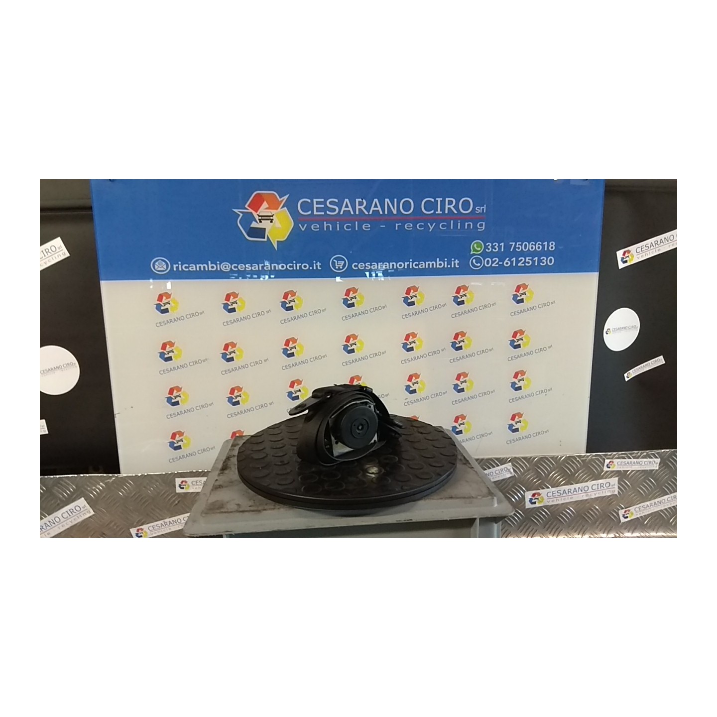 CINTURA DI SICUREZZA ANT. SX. 005 MINI MINI (R56) (08/06-08/10) 9HZ 72117261941