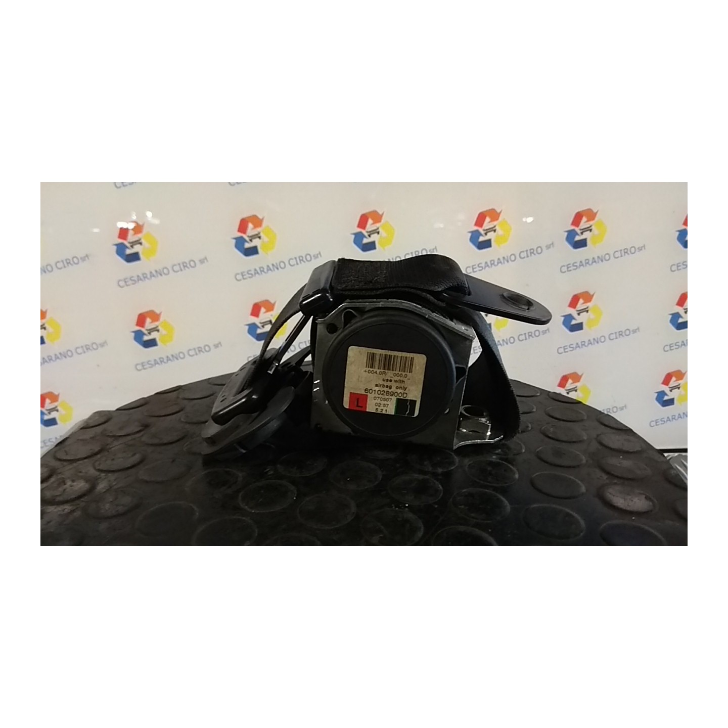 CINTURA DI SICUREZZA ANT. SX. 005 MINI MINI (R56) (08/06-08/10) 9HZ 72117261941