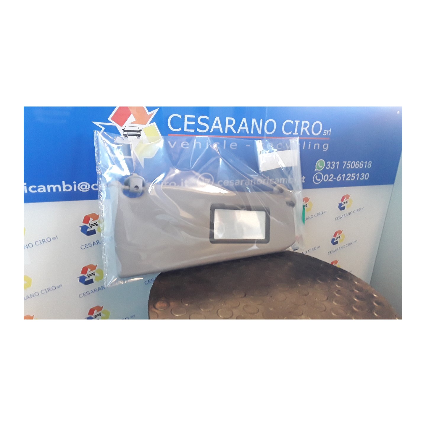 ALETTA PARASOLE PARABREZZA DX. 002 RENAULT MEGANE 1A SERIE (03/99-06/03) K4MA7 8200242530