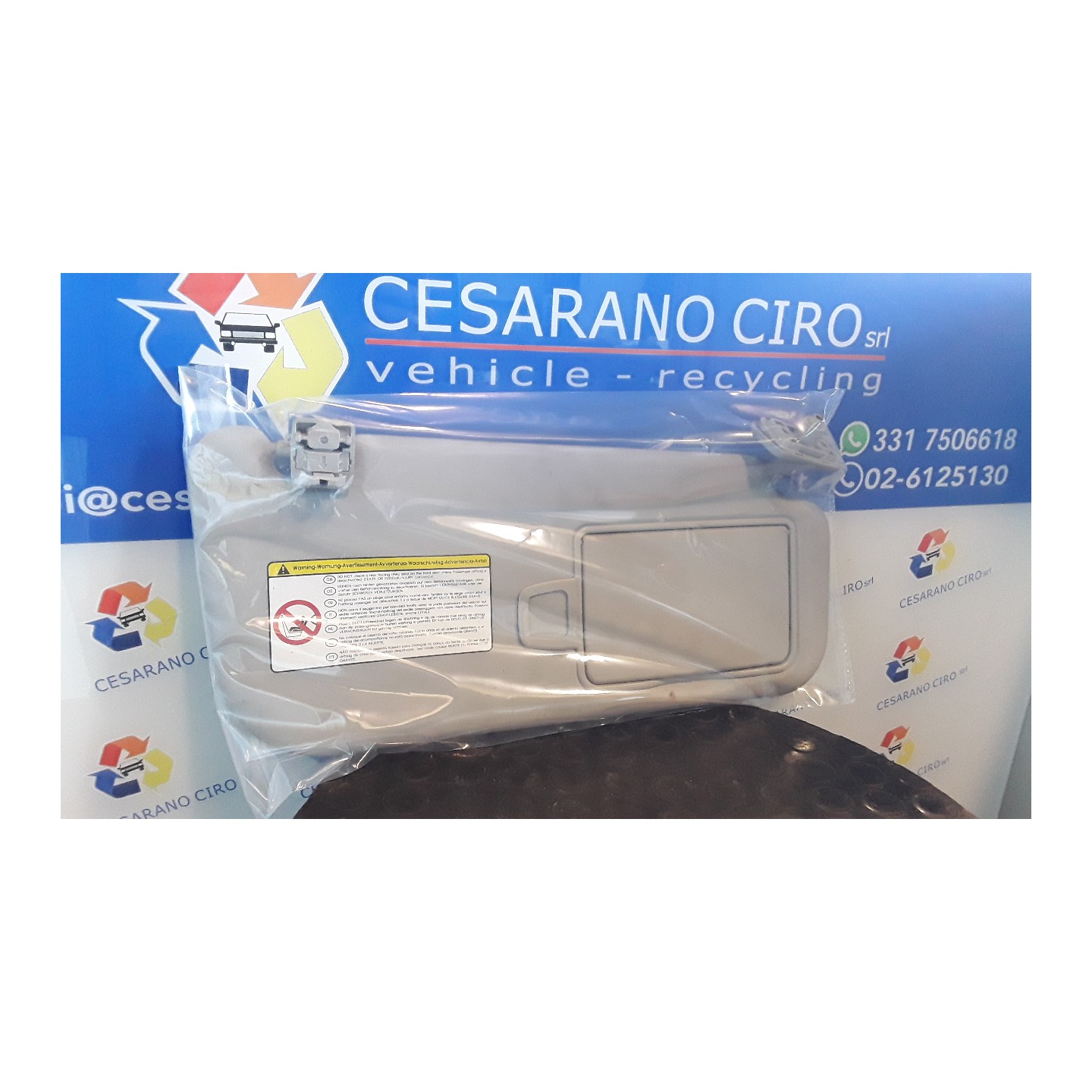 ALETTA PARASOLE PARABREZZA DX. 003 KIA SOUL (03/09-) G4FC 852202K460QW