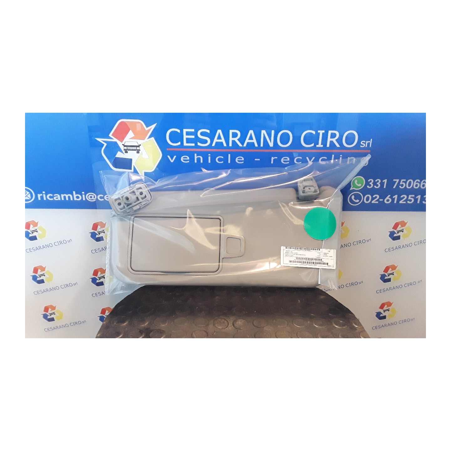 ALETTA PARASOLE PARABREZZA SX. 004 KIA SOUL (03/09-) G4FC 852102K010QW
