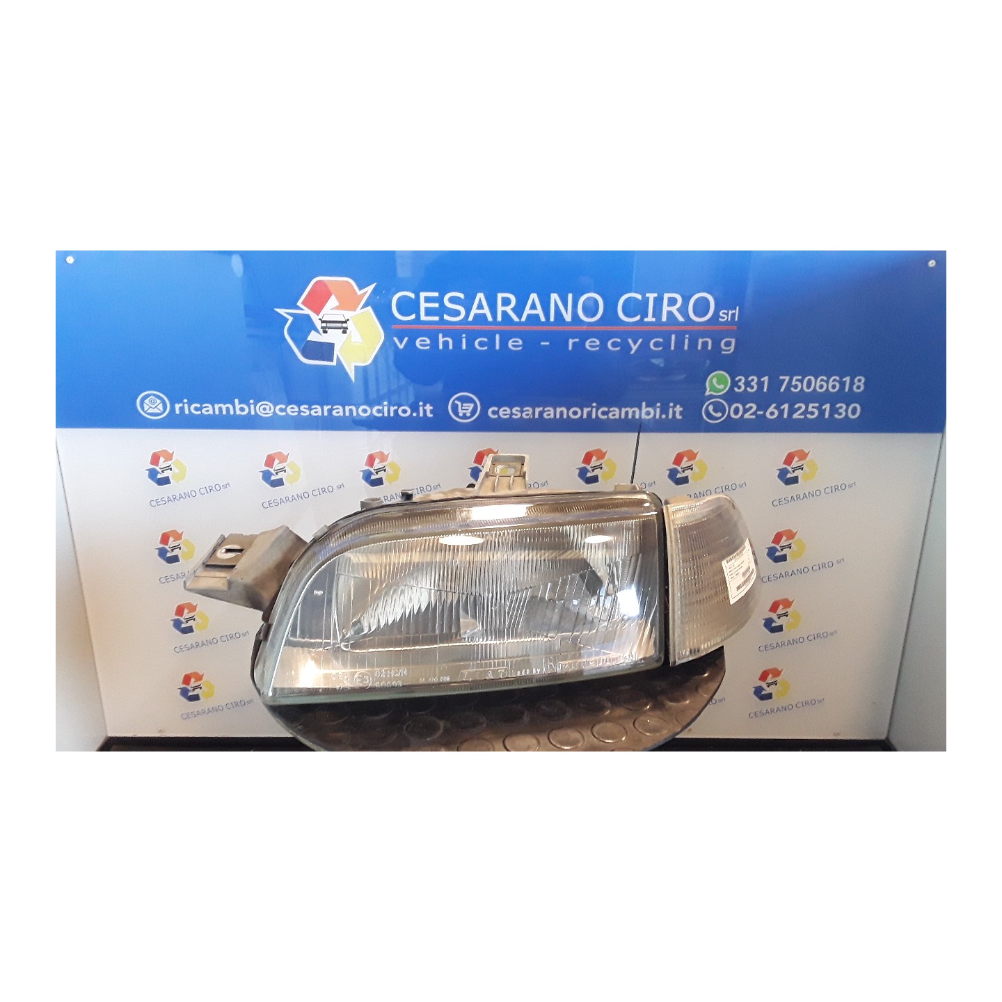 PROIETTORE SX. 011 FIAT PUNTO 1A SERIE (11/93-10/99) 176B2000 46402650