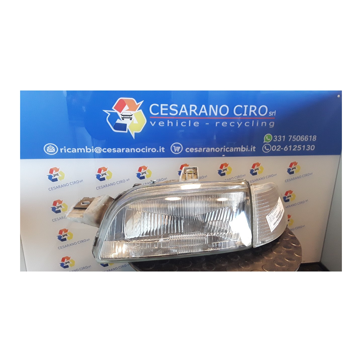 PROIETTORE SX. 038 FIAT PUNTO 1A SERIE (11/93-10/99) 176B2000 46402650