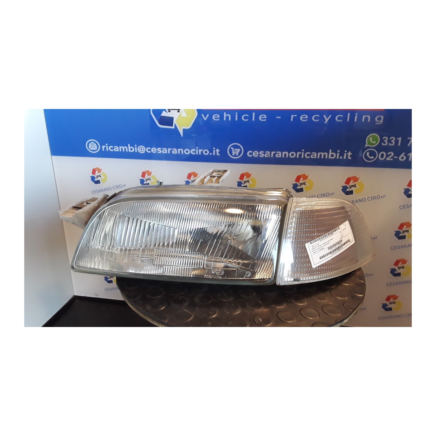 PROIETTORE SX. 038 FIAT PUNTO 1A SERIE (11/93-10/99) 176B2000 46402650