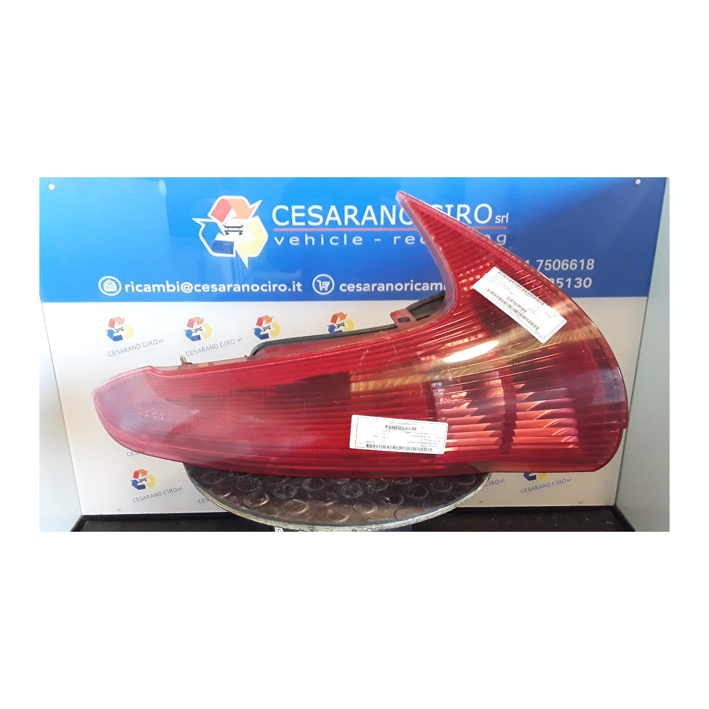 FANALE POST. DX. 048 PEUGEOT 206 (09/98-06/09) 8HX 6351R4