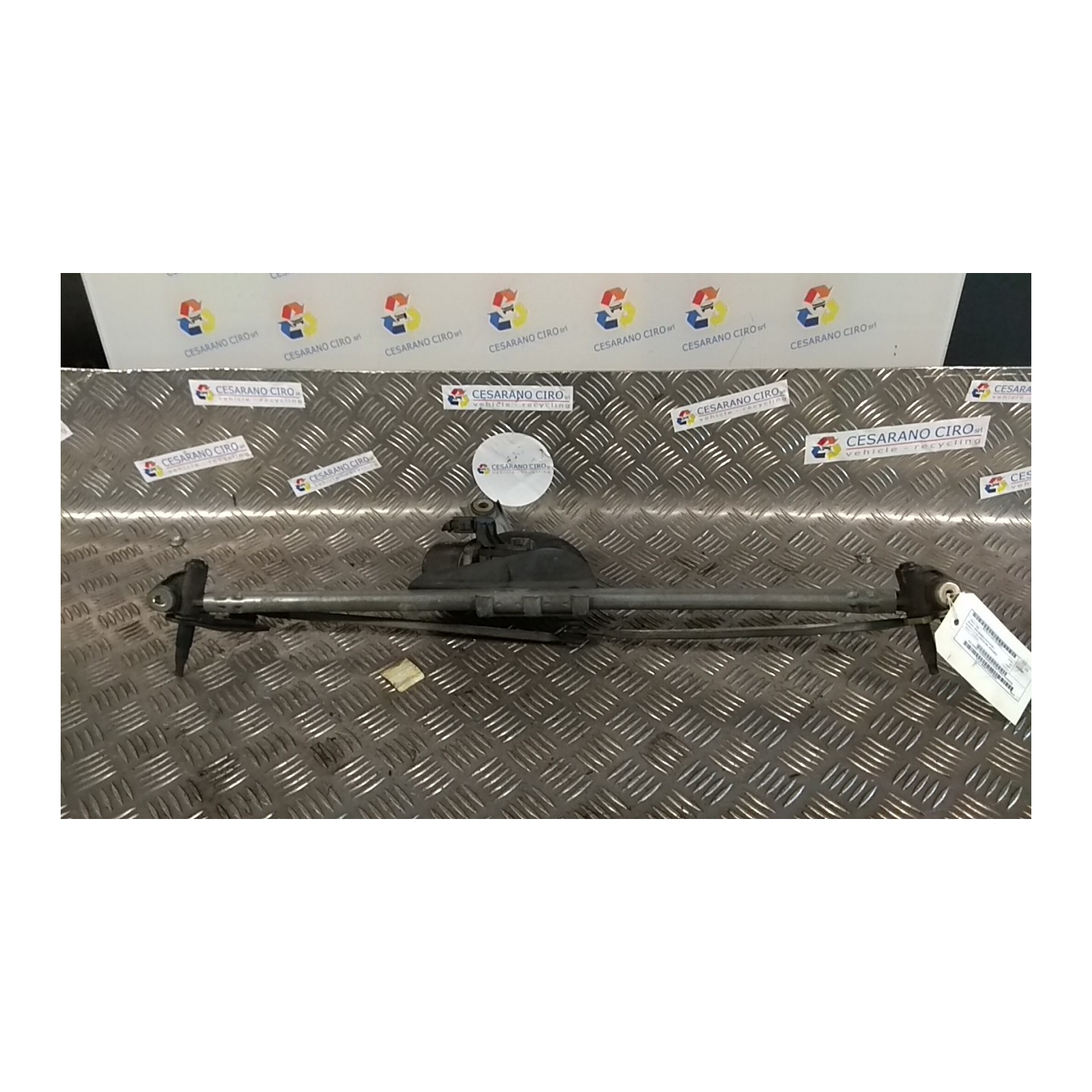MECCANISMO TERGIPARABREZZA CON MOTORINO 072 MINI MINI (R50/R53) (07/01-07/06) W10B16A 61618229128