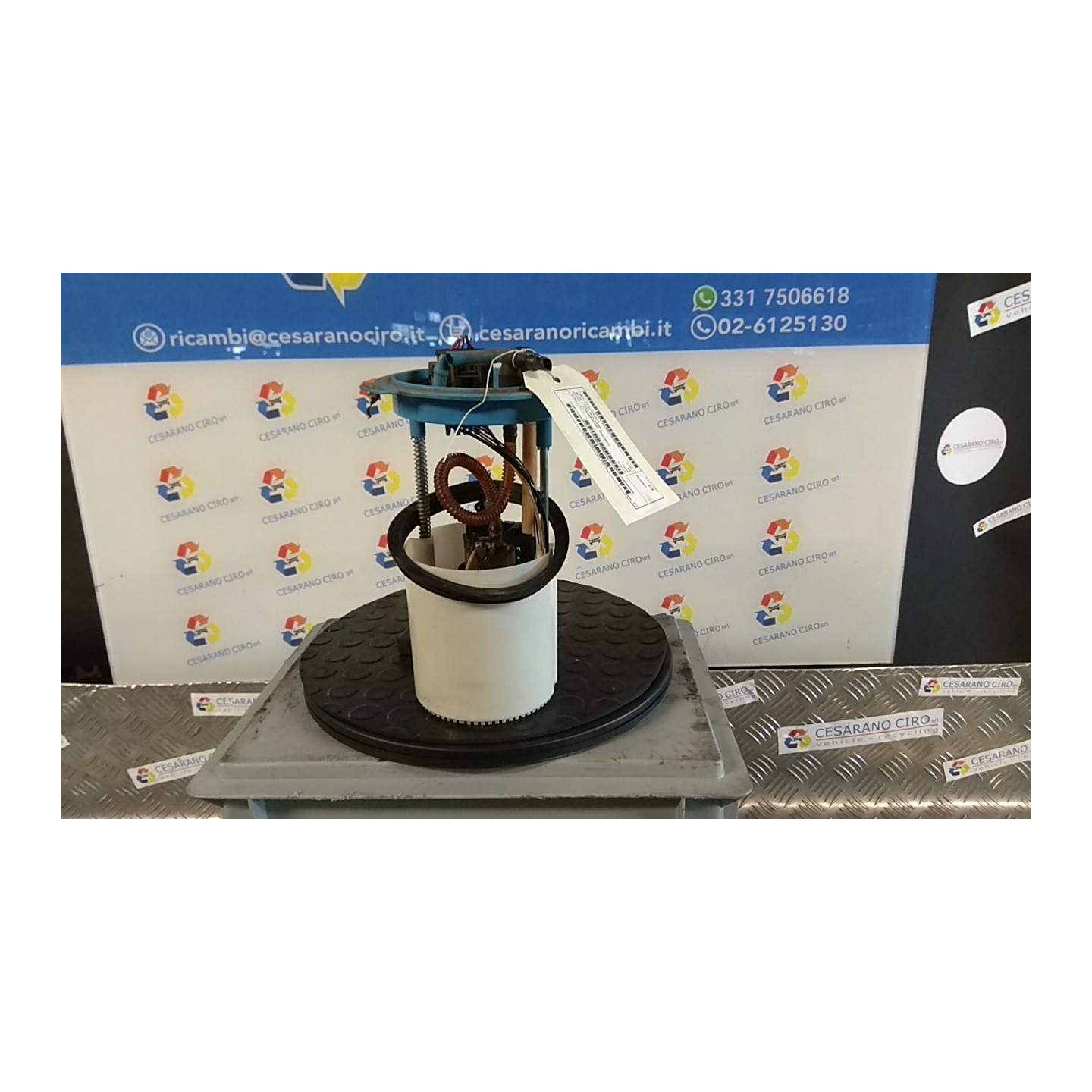 POMPA CARBURANTE C/TRASDUTTORE (GALLEGGIANTE) 089 VOLKSWAGEN GOLF (5K/AJ) (09/08-) CAX 1K0919051DA