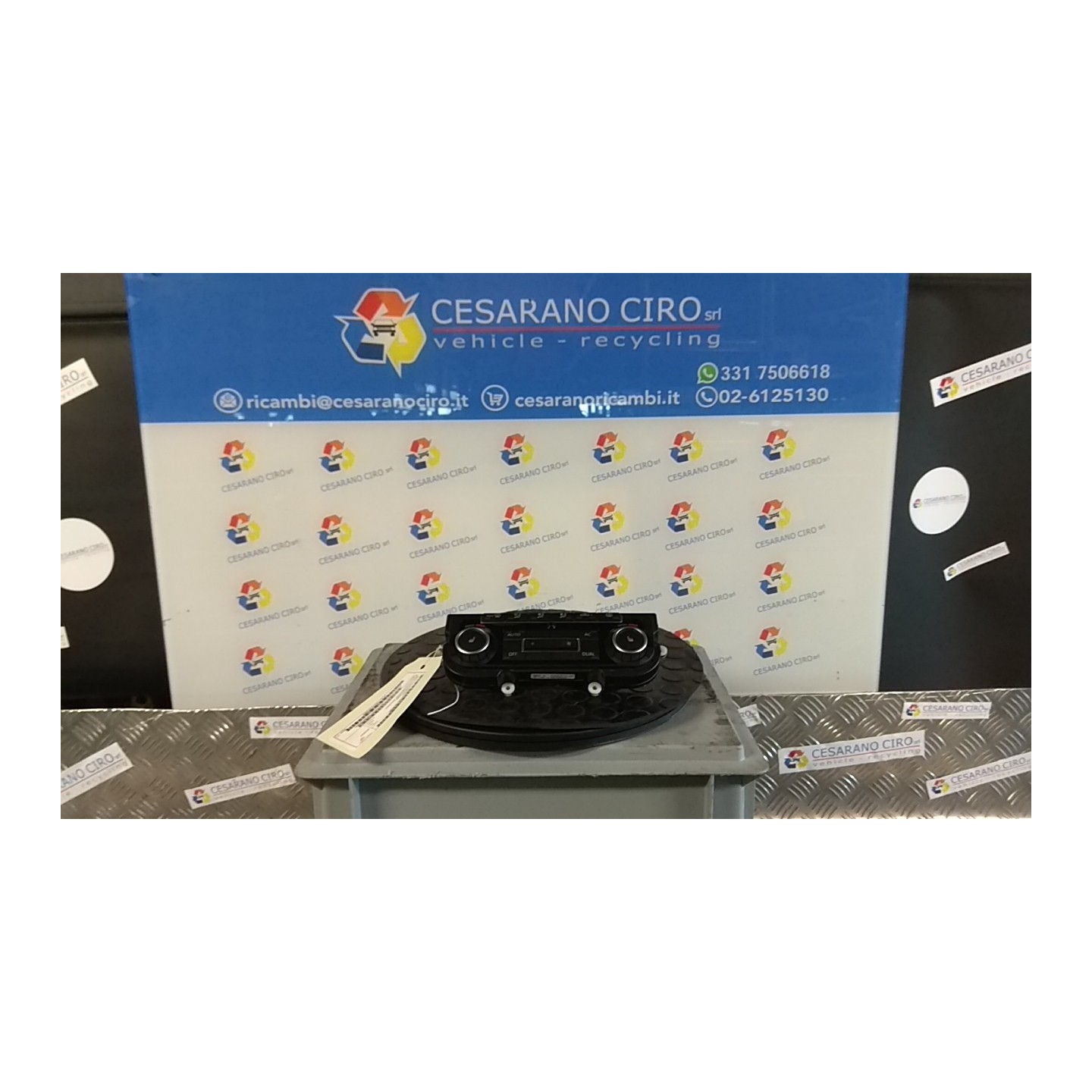 BLOCCO COMANDO CLIMATIZZAZIONE 090 VOLKSWAGEN GOLF (5K/AJ) (09/08-) CAX 1K0819047BRWHS