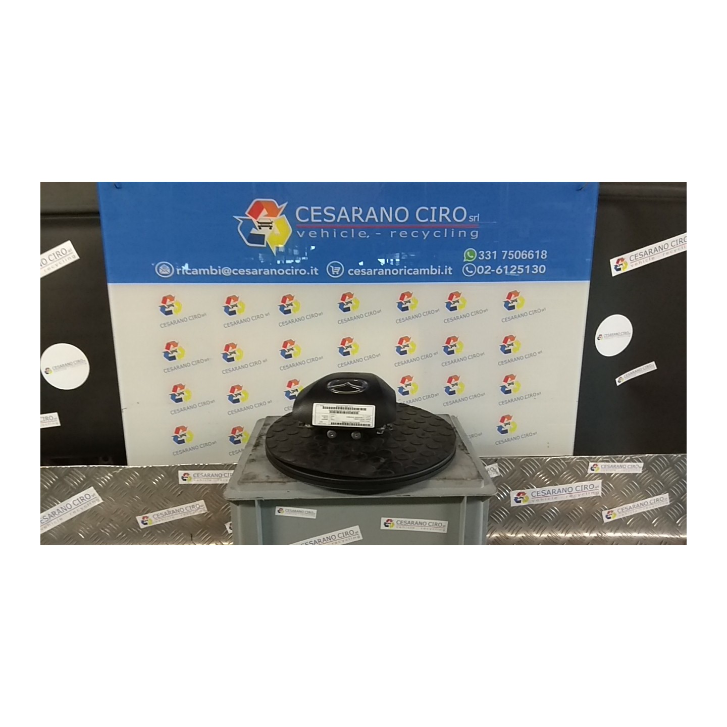 DISPOSITIVO AIRBAG LATO GUIDA 097 MAZDA MAZDA 3 (03/09-) Y6 BBP357K00C02