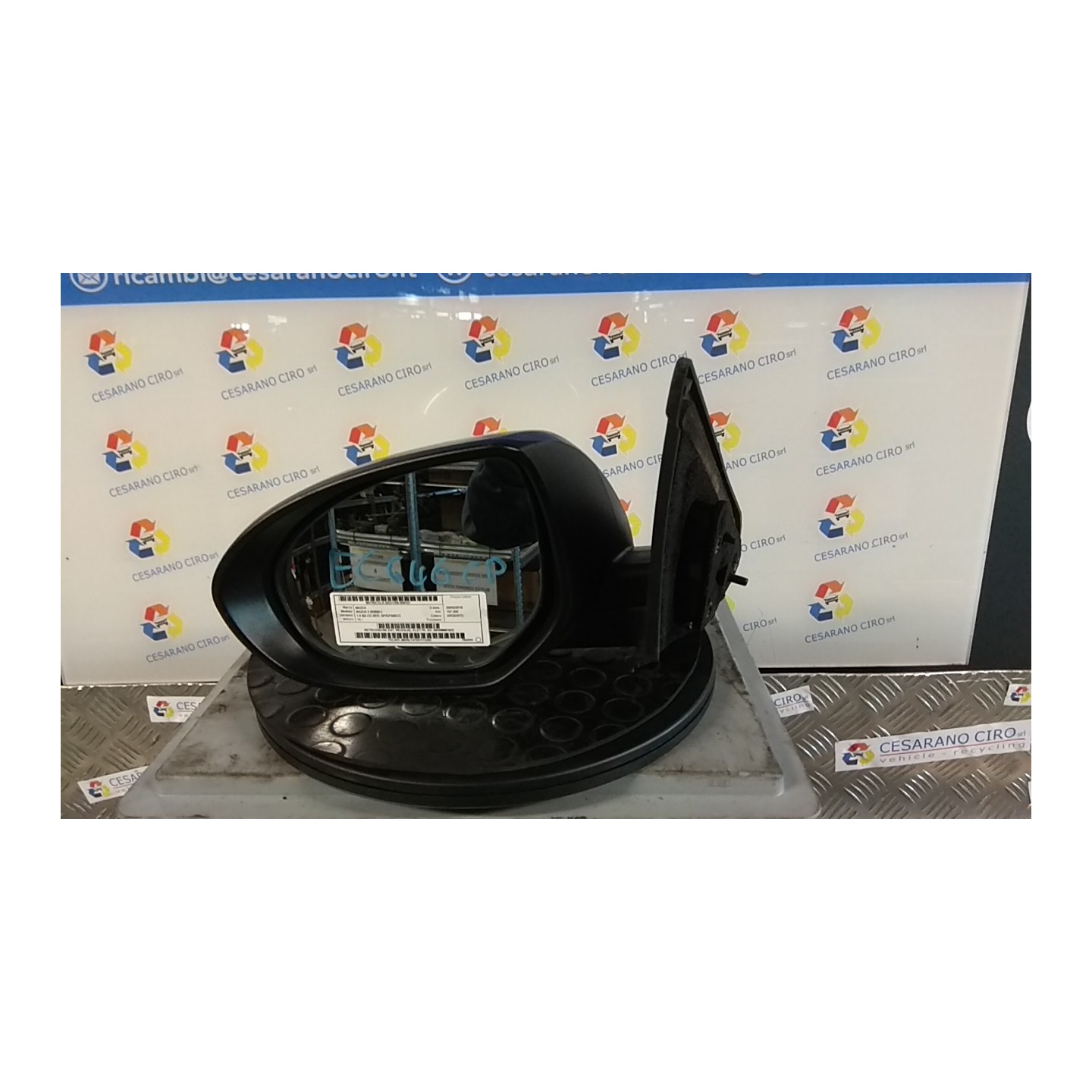 RETROVISORE EST. REGOLAZ. ELETTR. SX. 101 MAZDA MAZDA 3 (03/09-) Y6 BBW96918ZC