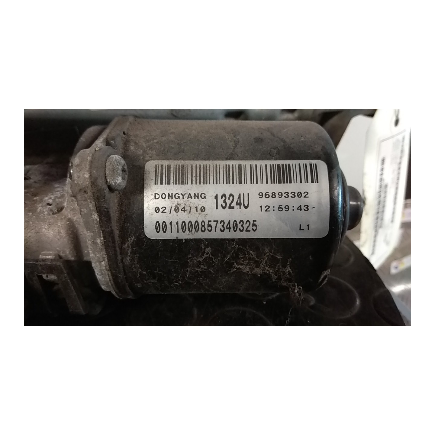 MOTORINO TERGIPARABREZZA 105 CHEVROLET (DAEWOO) CRUZE (J300) (04/09-) Z20S1 96893302