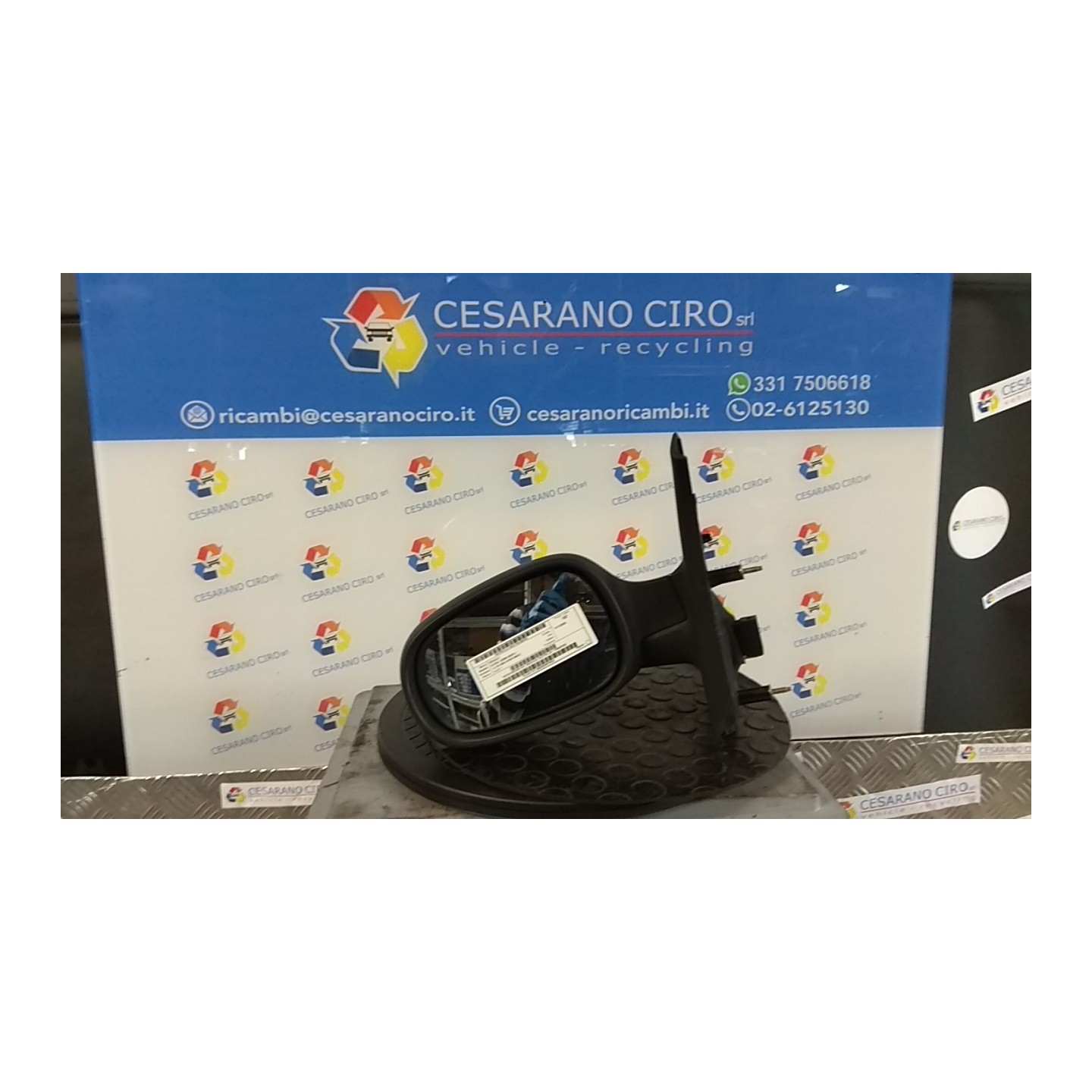 RETROVISORE EST. REGOLAZ. ELETTR. SX. 183 RENAULT SCENIC (03/99-05/03) K4JC7 7700431542