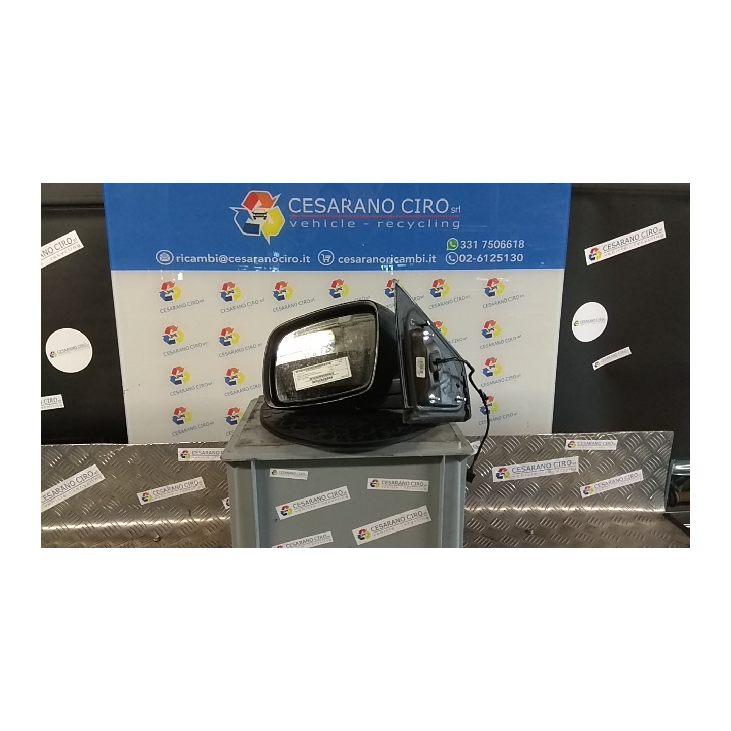 RETROVISORE EST. REGOLAZ. ELETTR. SX. 228 FIAT FREEMONT (24) (04/11-) 939B5000 K1GC011WHAF