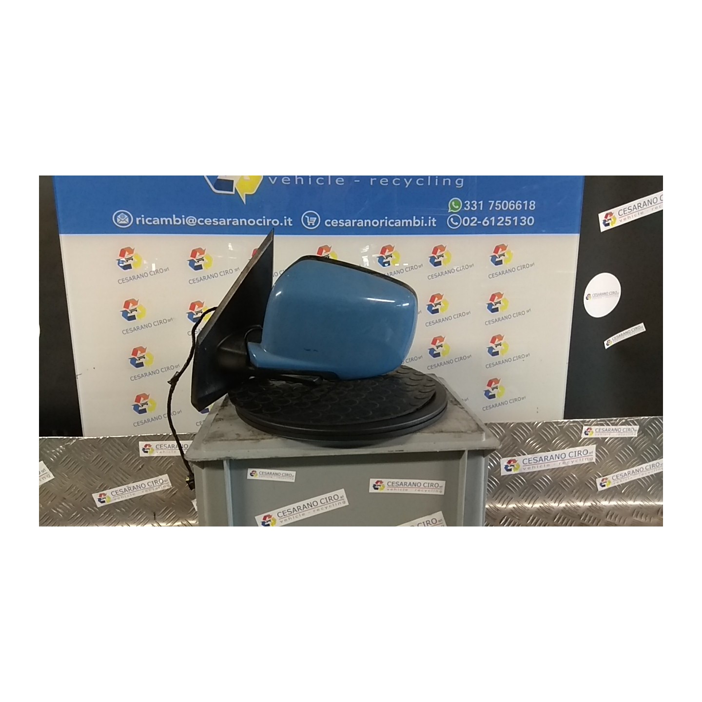 RETROVISORE EST. REGOLAZ. ELETTR. SX. 228 FIAT FREEMONT (24) (04/11-) 939B5000 K1GC011WHAF
