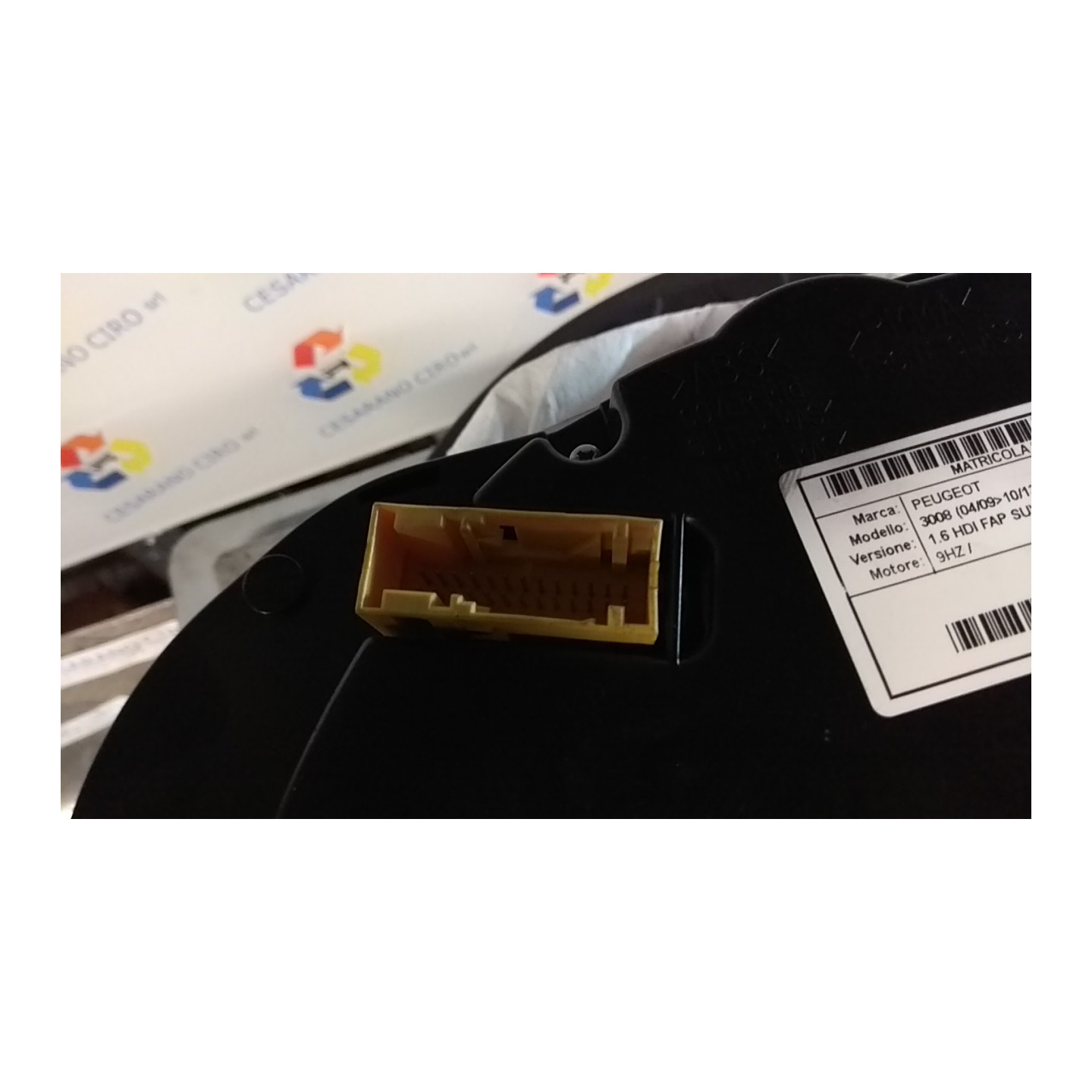 QUADRO STRUMENTI COMPL. 232 PEUGEOT 3008 (04/09-10/13) 9HZ 9810462780