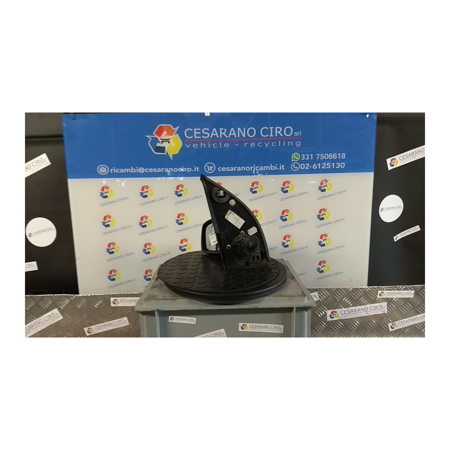 RETROVISORE EST. SX. 240 FIAT PANDA (2Q) (09/03-12/10) 187A1000 735357191