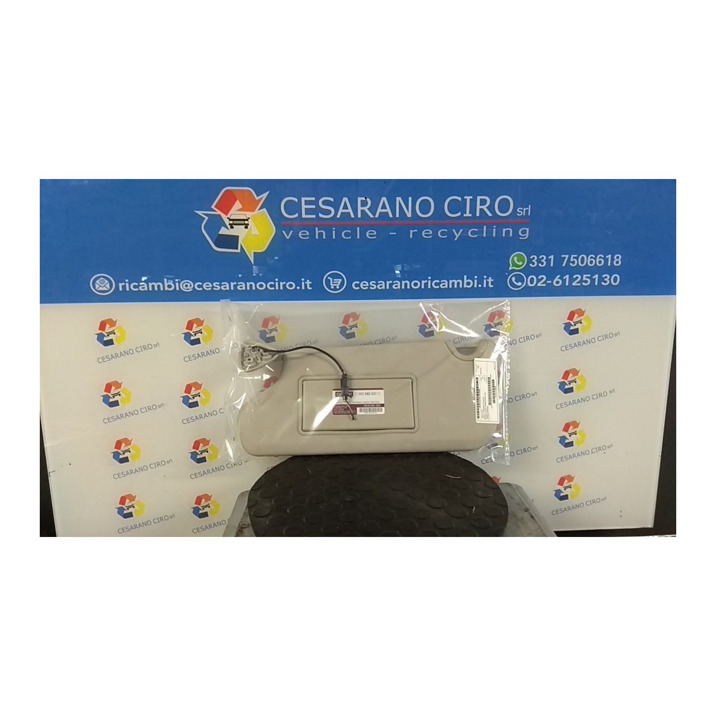 ALETTA PARASOLE PARABREZZA SX. 203 FIAT FREEMONT (2I) (09/14-) 939B5000 K5SL12HDAAA