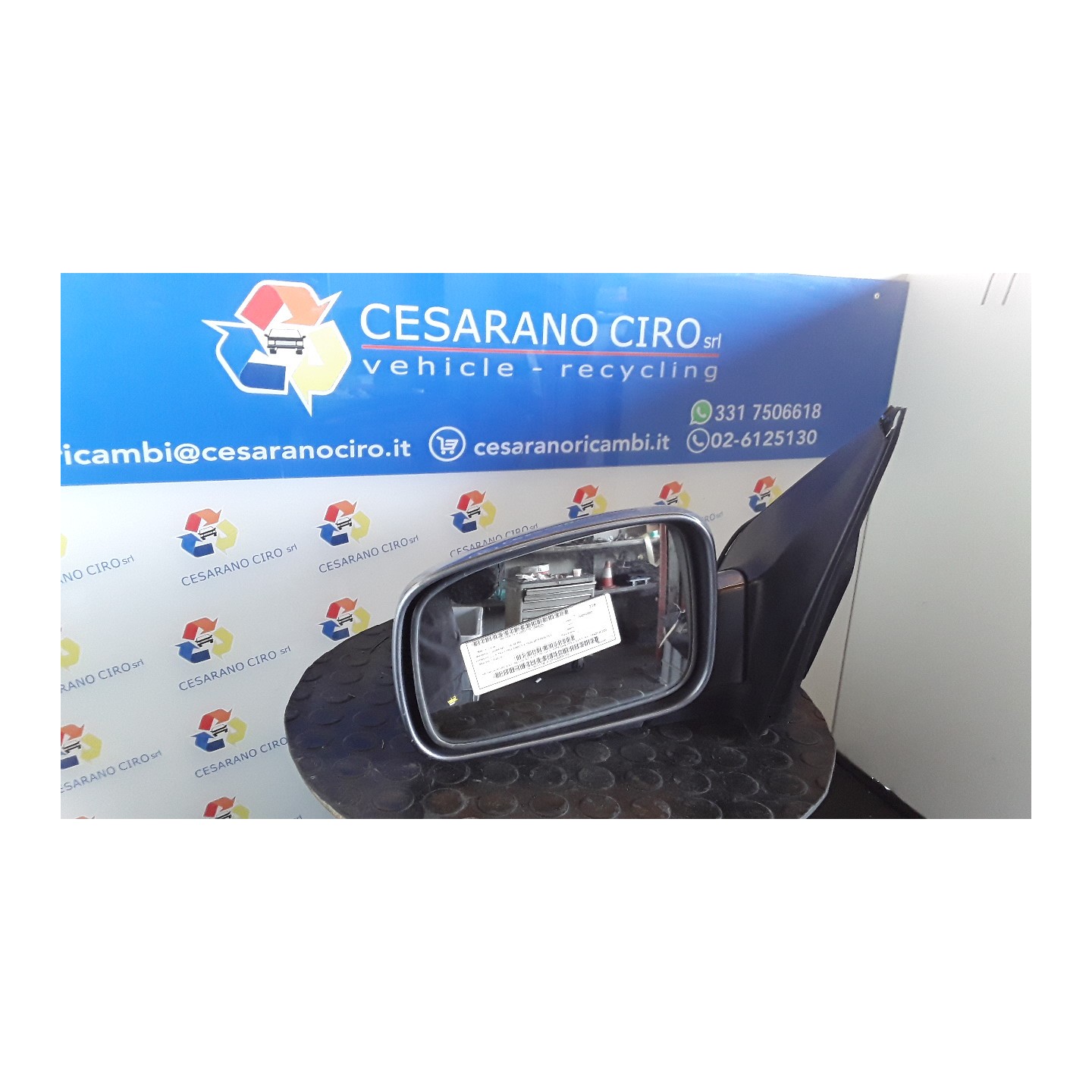 RETROVISORE EST. REGOLAZ. ELETTR. GLS, RIPIEGHEVOLE ELET. SX. 025 KIA SORENTO 1A SERIE (07/02-12/06 D4CB 876013E220
