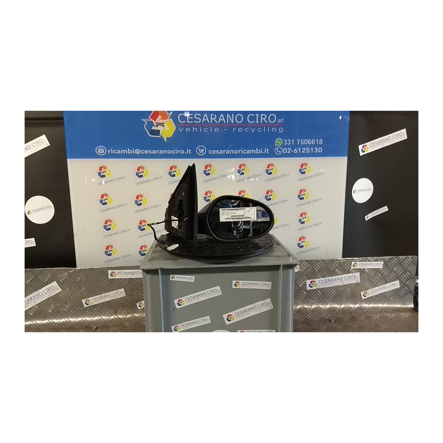 RETROVISORE EST. REGOLAZ. ELETTR. TE DX. 031 LANCIA YPSILON (TE) (06/03-09/06) 188A9000 735345129