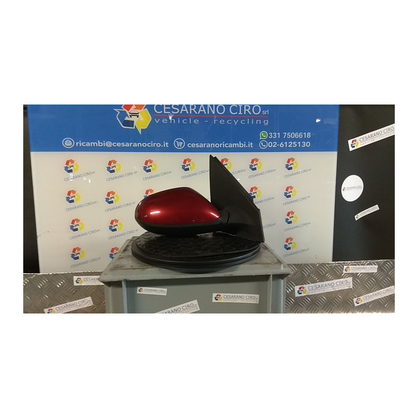 RETROVISORE EST. REGOLAZ. ELETTR. TE DX. 031 LANCIA YPSILON (TE) (06/03-09/06) 188A9000 735345129