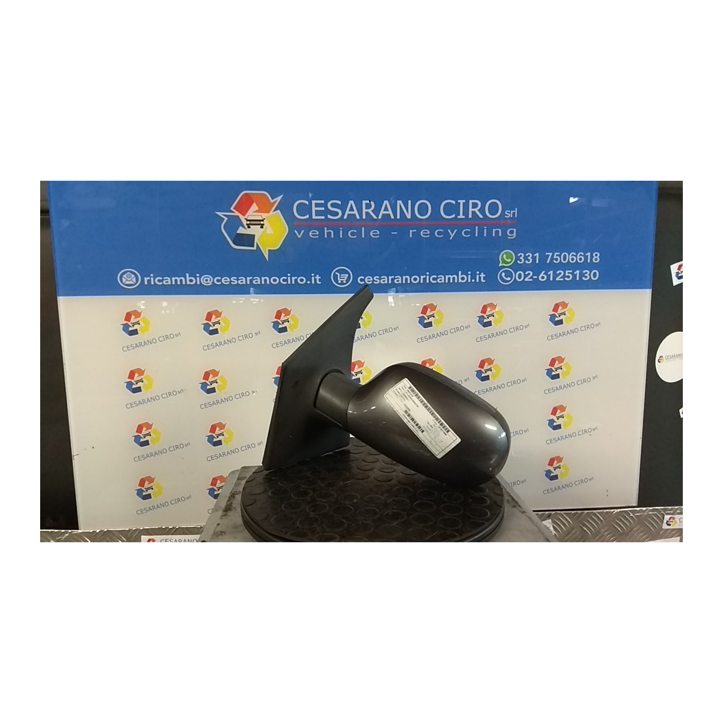 RETROVISORE EST. REGOLAZ. ELETTR. SX. 045 RENAULT SCENIC (03/99-05/03) K4MA7 7700431542