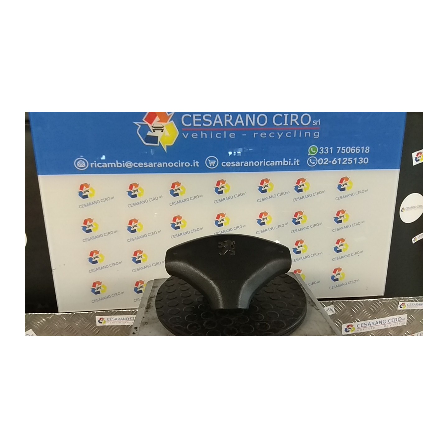 DISPOSITIVO AIRBAG LATO GUIDA 056 PEUGEOT 207 (04/06-06/09) 8FS 4112JA