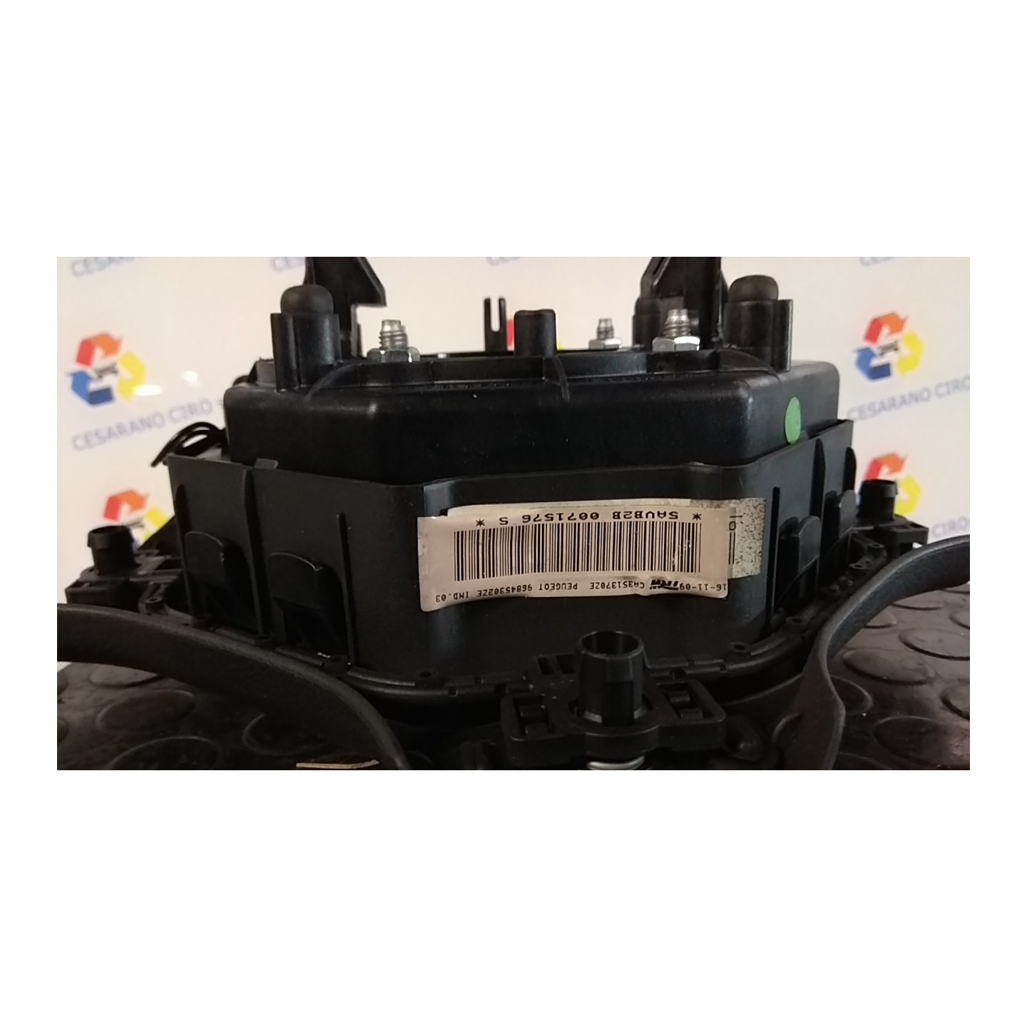 DISPOSITIVO AIRBAG LATO GUIDA 056 PEUGEOT 207 (04/06-06/09) 8FS 4112JA