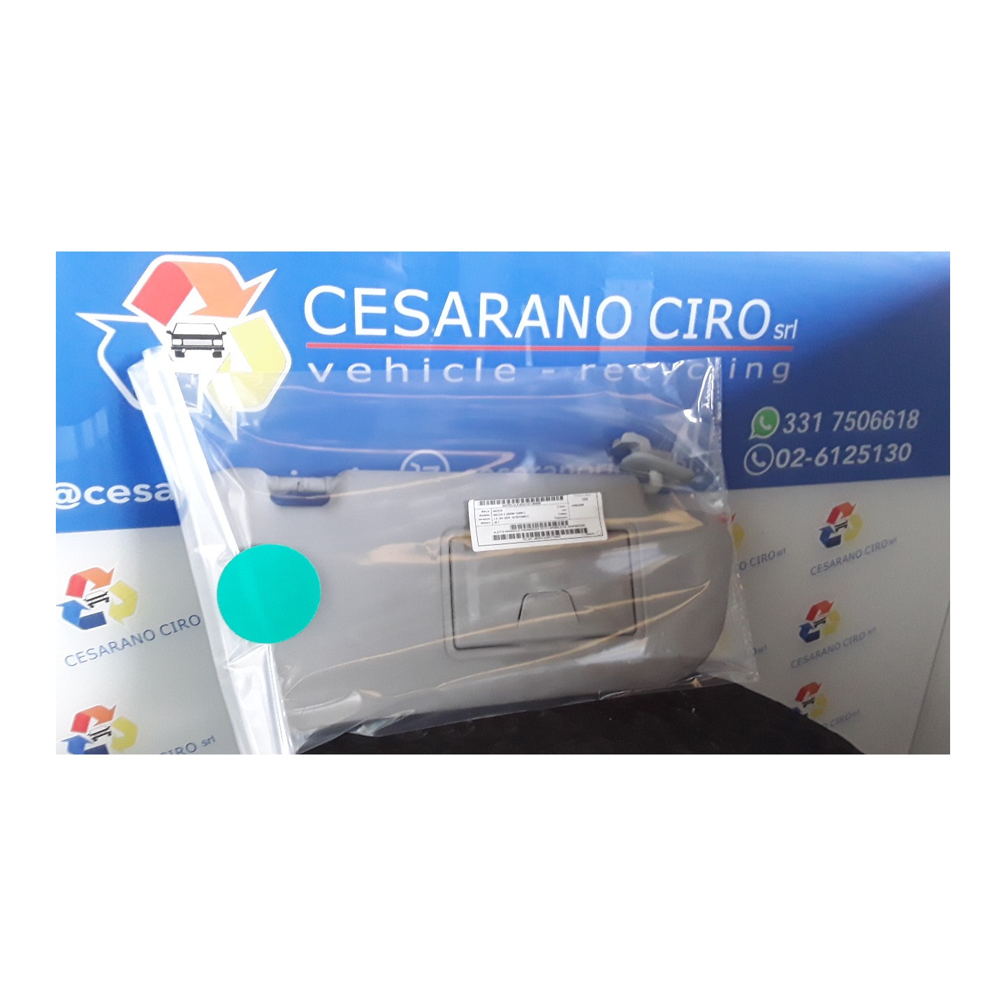 ALETTA PARASOLE PARABREZZA TETTO APRIBILE DX. 066 MAZDA MAZDA 3 (08/06-10/09) Z6 BS3F6927030