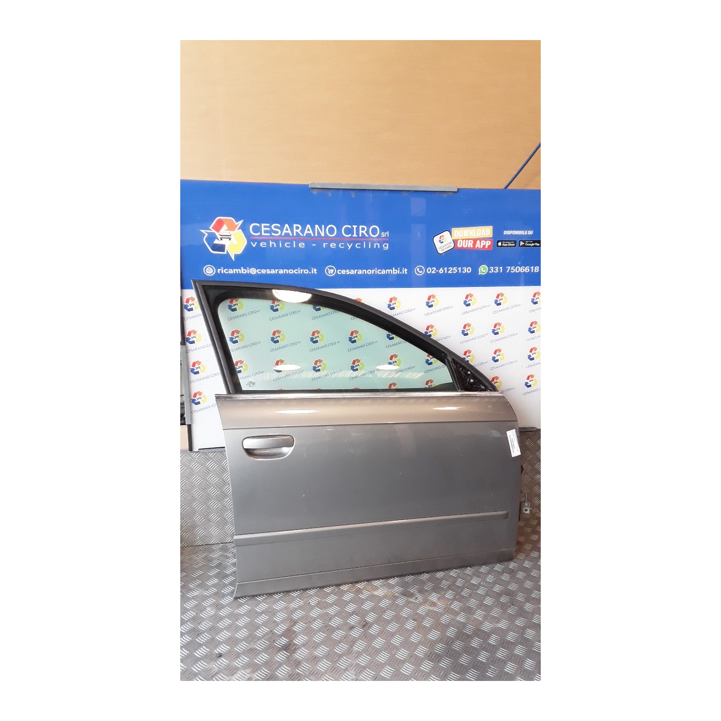 PORTA ANT. DX. 075 AUDI A4 (8E) (10/04-02/08) BPW 8E0831052L
