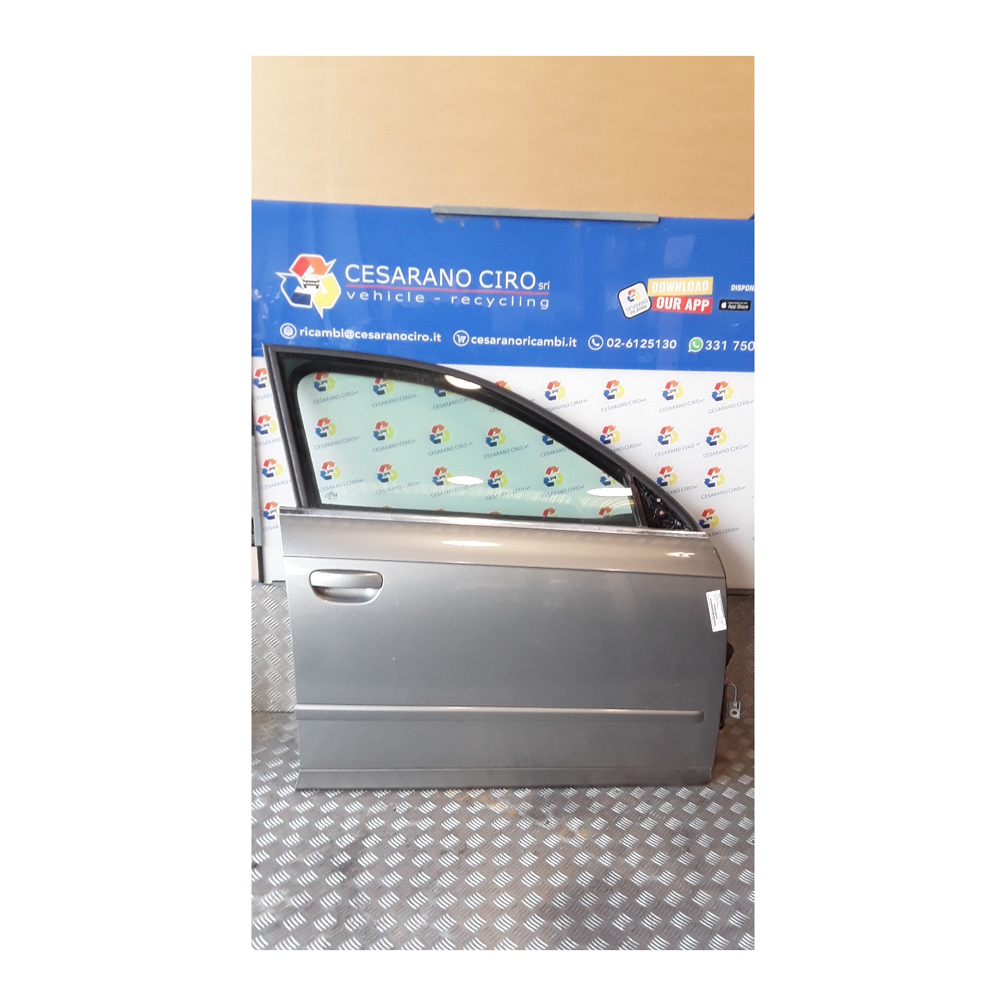 PORTA ANT. DX. 075 AUDI A4 (8E) (10/04-02/08) BPW 8E0831052L