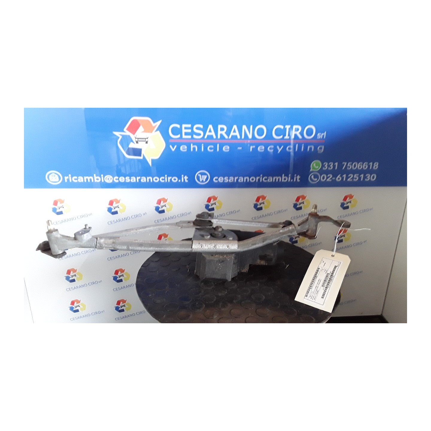 MOTORINO TERGIPARABREZZA 083 FIAT PUNTO 1A SERIE (11/93-10/99) 176B4000 9943879