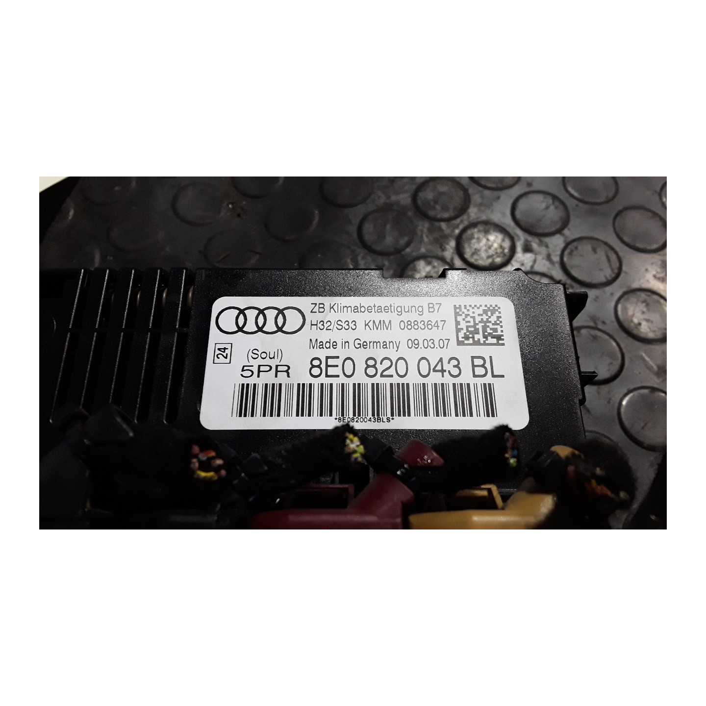 BLOCCO COMANDO CLIMATIZZAZIONE 090 AUDI A4 (8E) (10/04-02/08) BPW 8E0820043BJ5PR