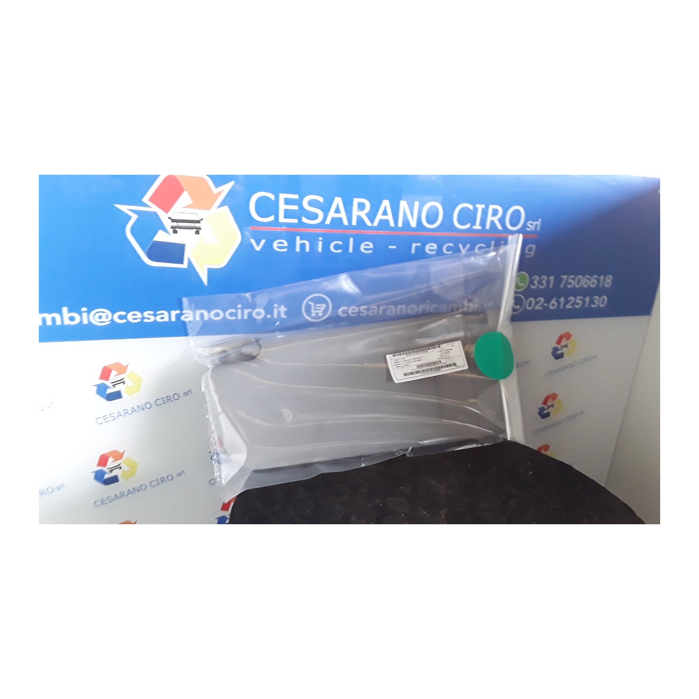 ALETTA PARASOLE PARABREZZA DX. 106 OPEL CORSA (S07) (07/06-02/11) Z14XEP 13163838