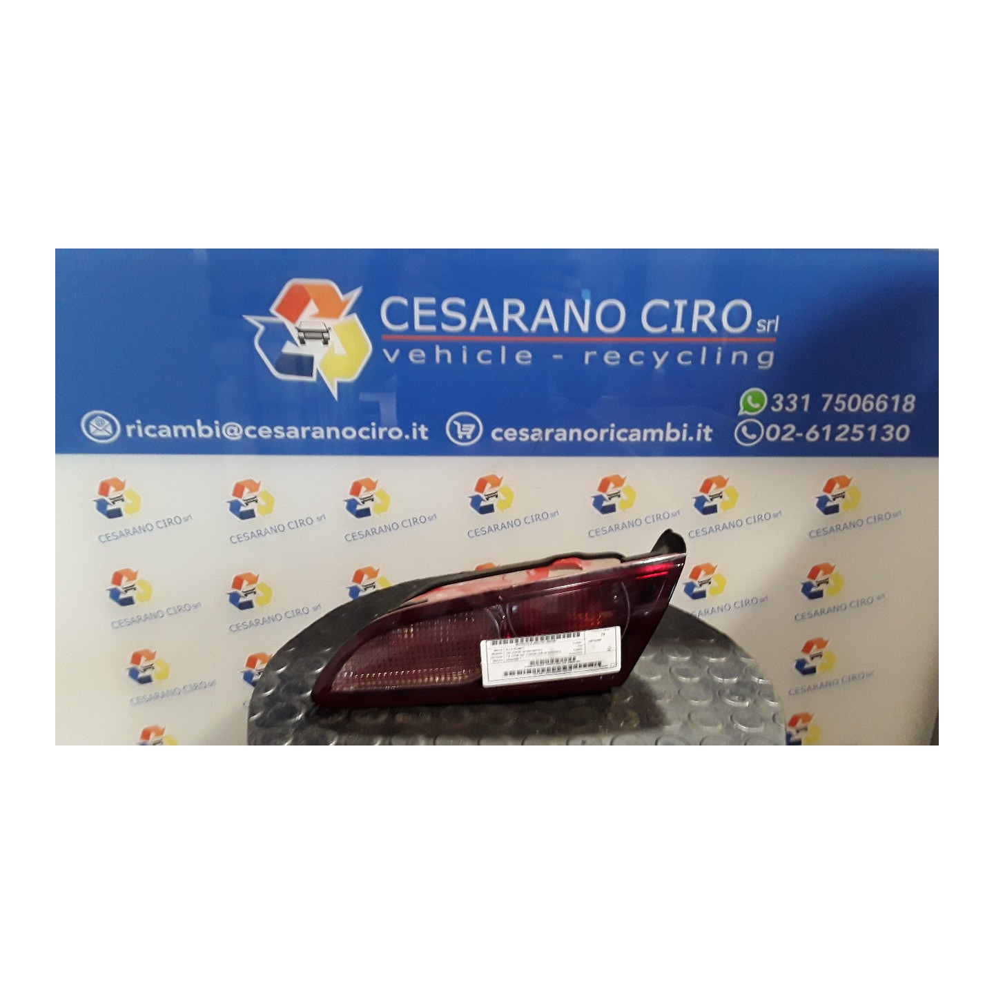FANALE POST. PARTE INT. DX. 108 ALFA ROMEO 159 (X3/X9) (07/05-06/13) 939A2000 60691364