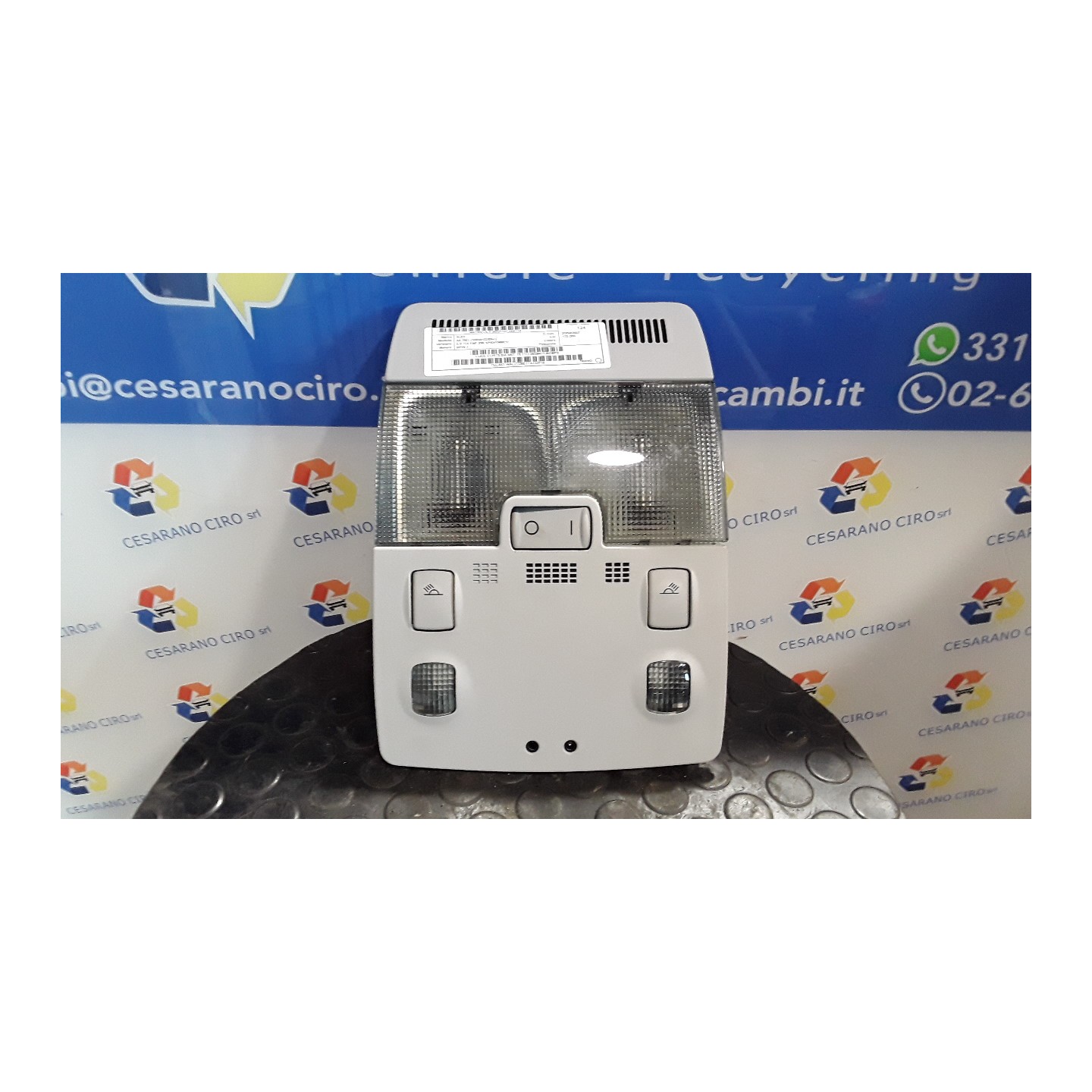 LUCE CORTESIA ANT. TETTO 114 AUDI A4 (8E) (10/04-02/08) BPW 8E0947135D6PS