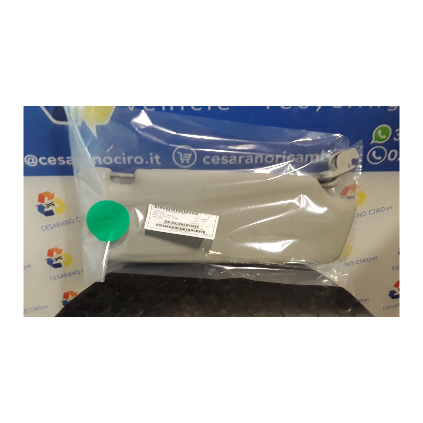 ALETTA PARASOLE PARABREZZA ARGENTO SX. 115 AUDI A4 (8E) (10/04-02/08) BPW 8E0857551P9V4