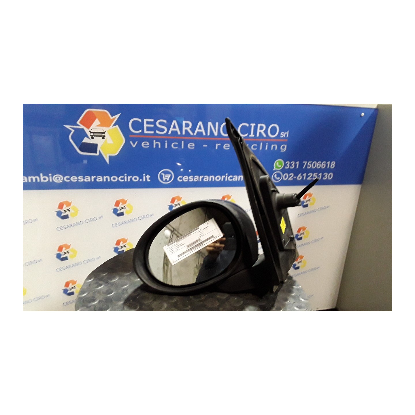 RETROVISORE EST. SX. 124 CITROEN C1 (05/05-04/14) 1KR 8149YC