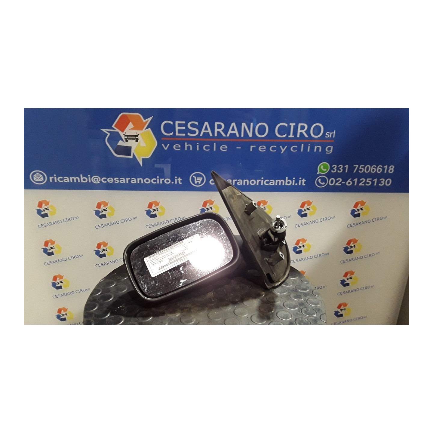 RETROVISORE EST. SX. 127 FIAT PUNTO 1A SERIE (11/93-10/99) 176B4000 5895317