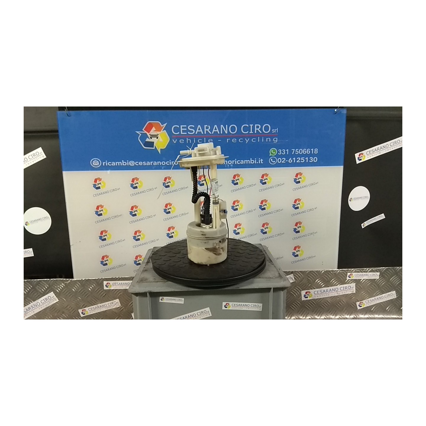 POMPA CARBURANTE C/TRASDUTTORE (GALLEGGIANTE) 019 ALFA ROMEO 156 1A SERIE (04/00-02/02) AR32205 60682368