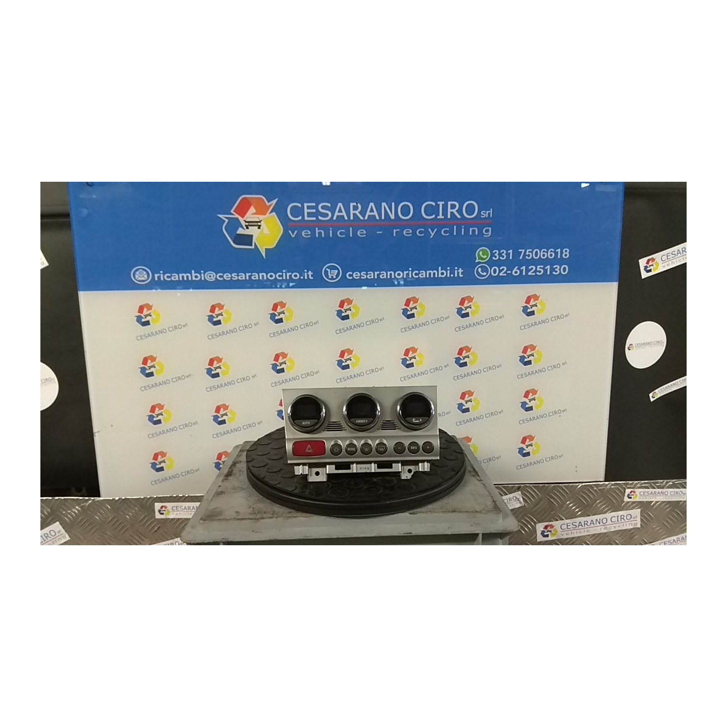 BLOCCO COMANDO CLIMATIZZAZIONE 047 ALFA ROMEO 156 1A SERIE (03/02-05/03) AR32104 156051440