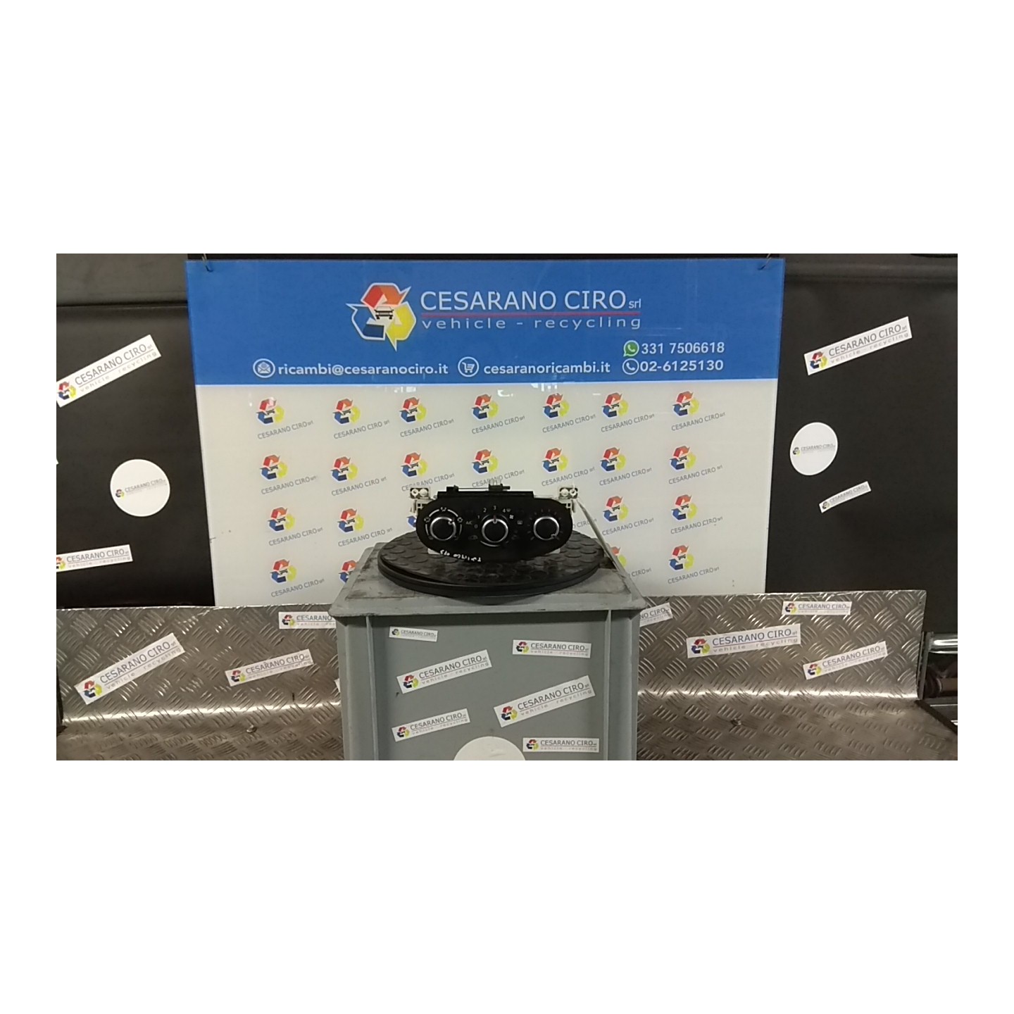 BLOCCO COMANDO CLIMATIZZAZIONE C/A/C 064 RENAULT TWINGO 3A SERIE (08/14-) H4DA4 275706695R