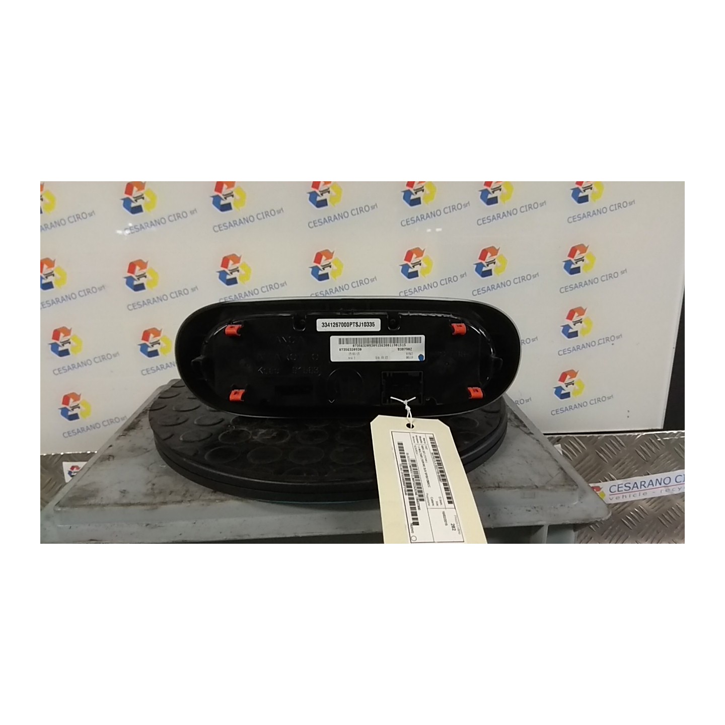 BLOCCO COMANDO CLIMATIZZAZIONE 067 FIAT 500X (5F) (11/14-) 55263624 735637900