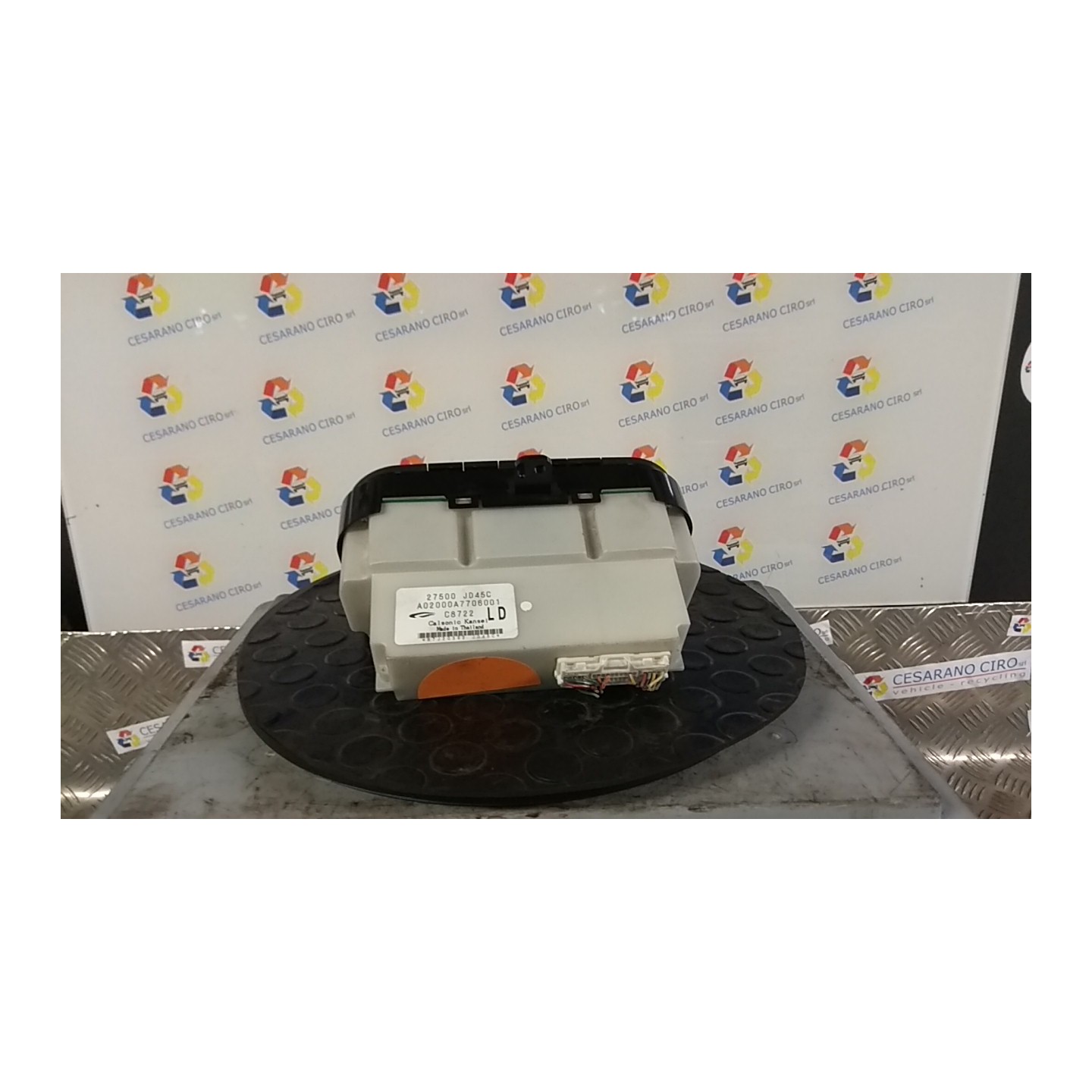 BLOCCO COMANDO CLIMATIZZAZIONE C/A/C 068 NISSAN QASHQAI (J10E/JJ10E) (02/07-12 M9R 27500JD45C