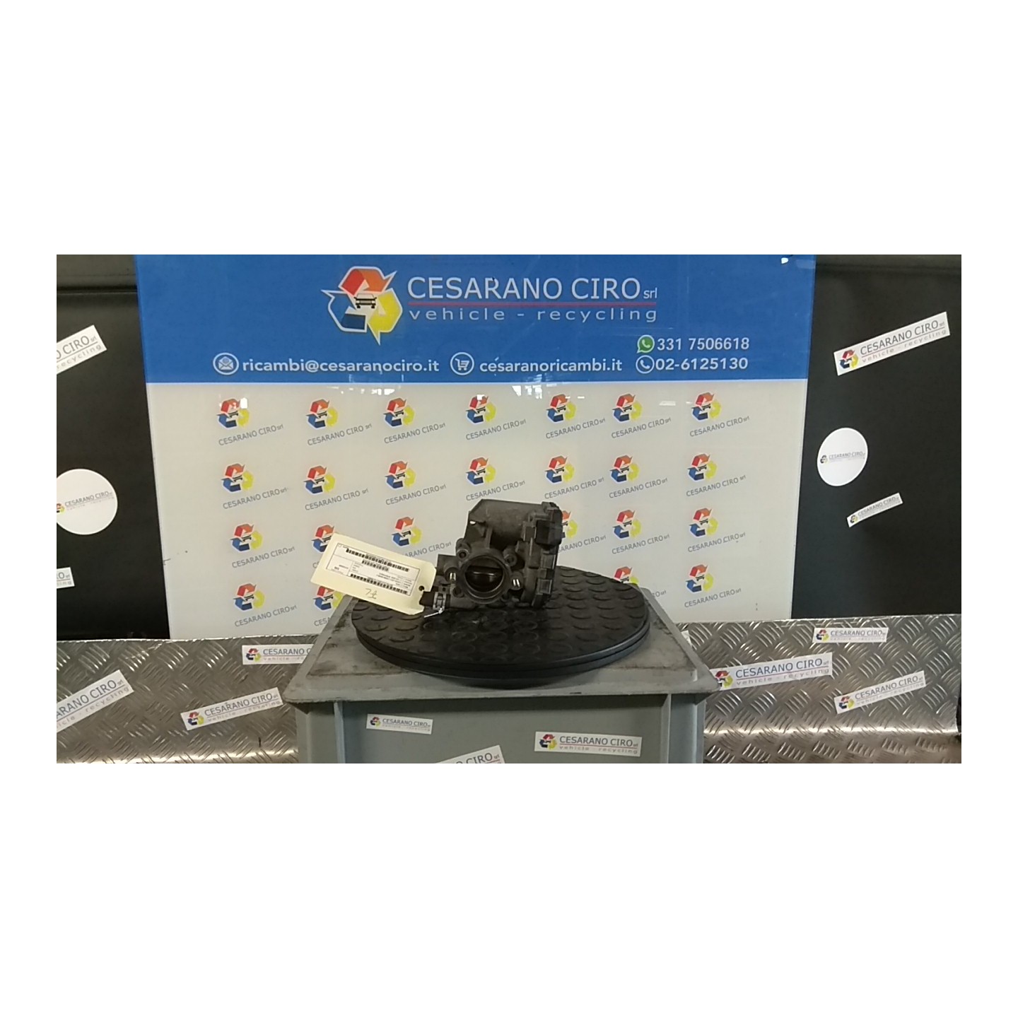 CORPO FARFALLATO 007 OPEL CORSA (X01) (10/00-06/06) Z12XE 9157512
