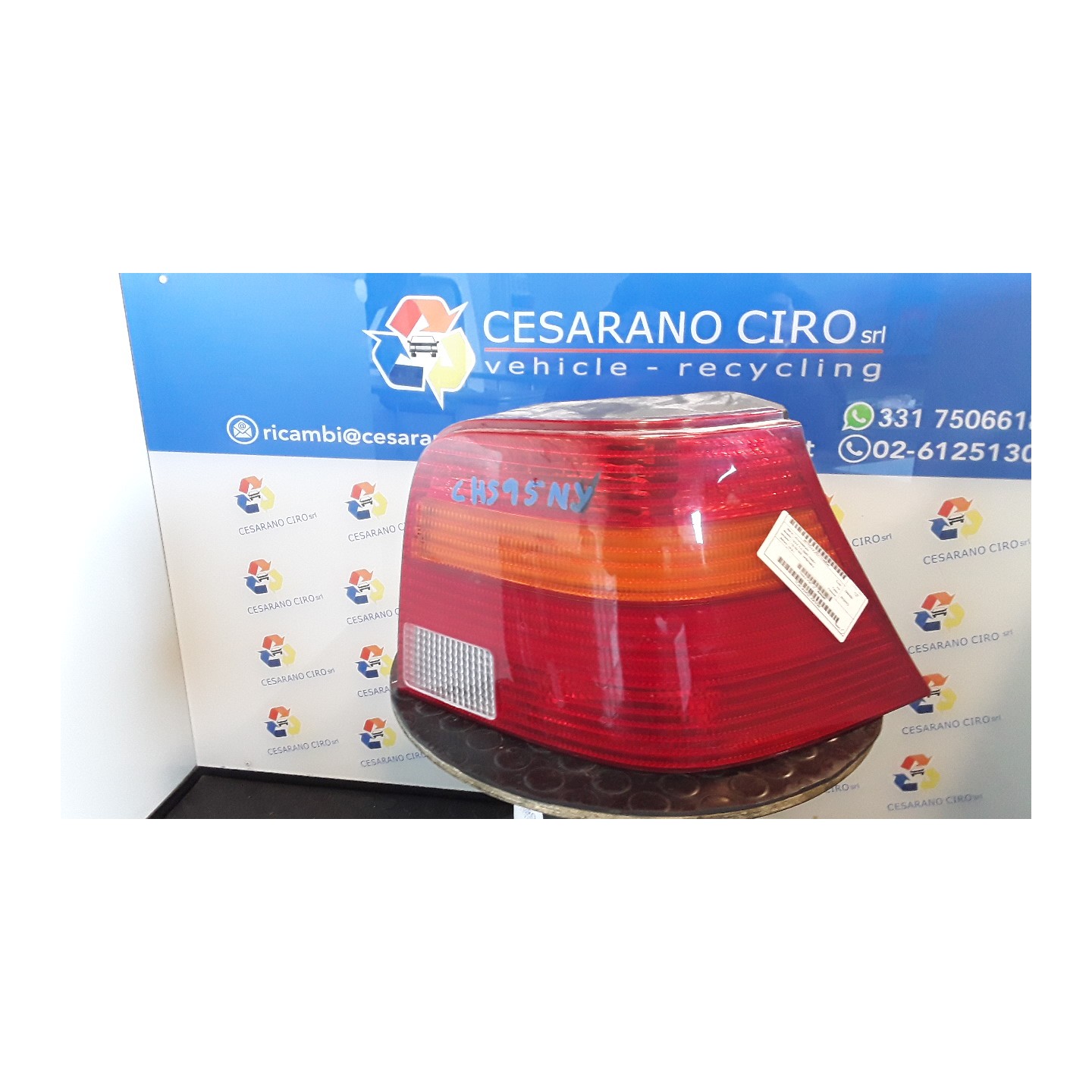 FANALE POST. DX. 040 VOLKSWAGEN GOLF (1J) (09/97-03/06) BCB 1J6945096R