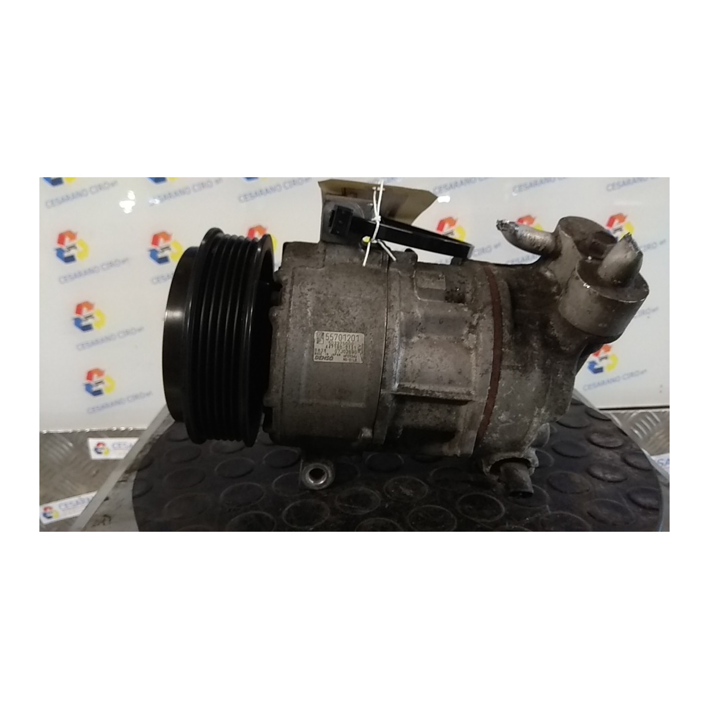 COMPRESSORE A/C 100 FIAT SEDICI (3B) (02/06-11/11) D19AA 55701201