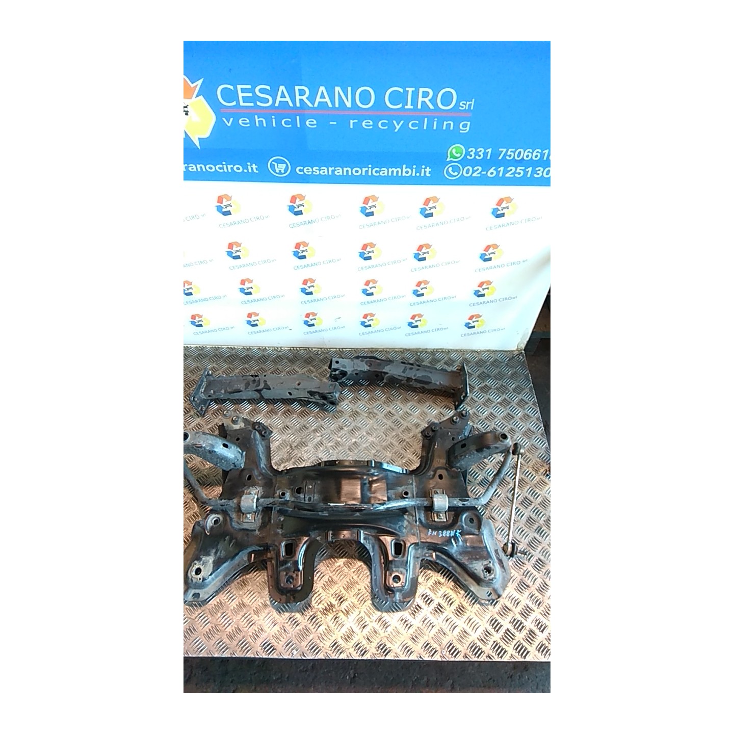 TELAIO AUSILIARIO ANT. 120 FIAT PANDA (4Q) (05/16-) 169A4000 51928344