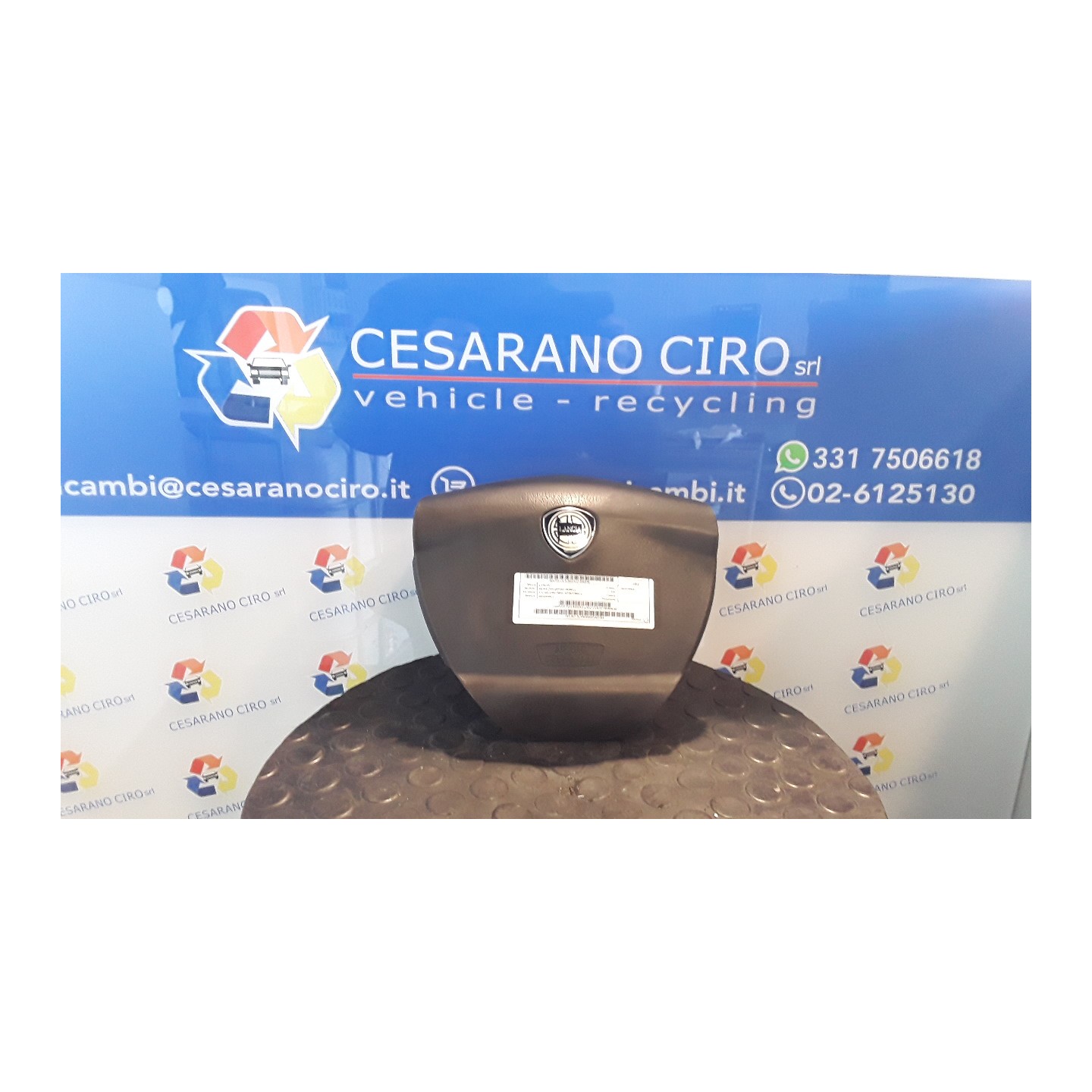 DISPOSITIVO AIRBAG LATO GUIDA 035 LANCIA MUSA (TG) (07/04-06/08) 843A1000 735393546