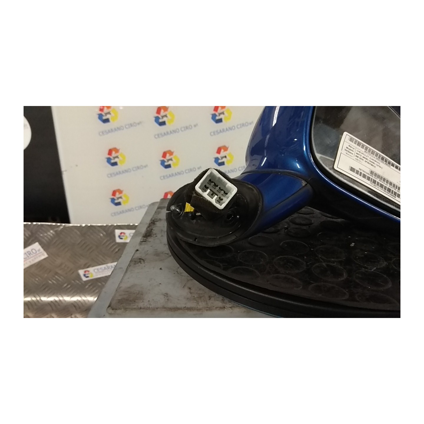 RETROVISORE EST. REGOLAZ. ELETTR. DX. 237 CHEVROLET (DAEWOO) MATIZ (M200) (04/05-12/10) A08S3 96600429