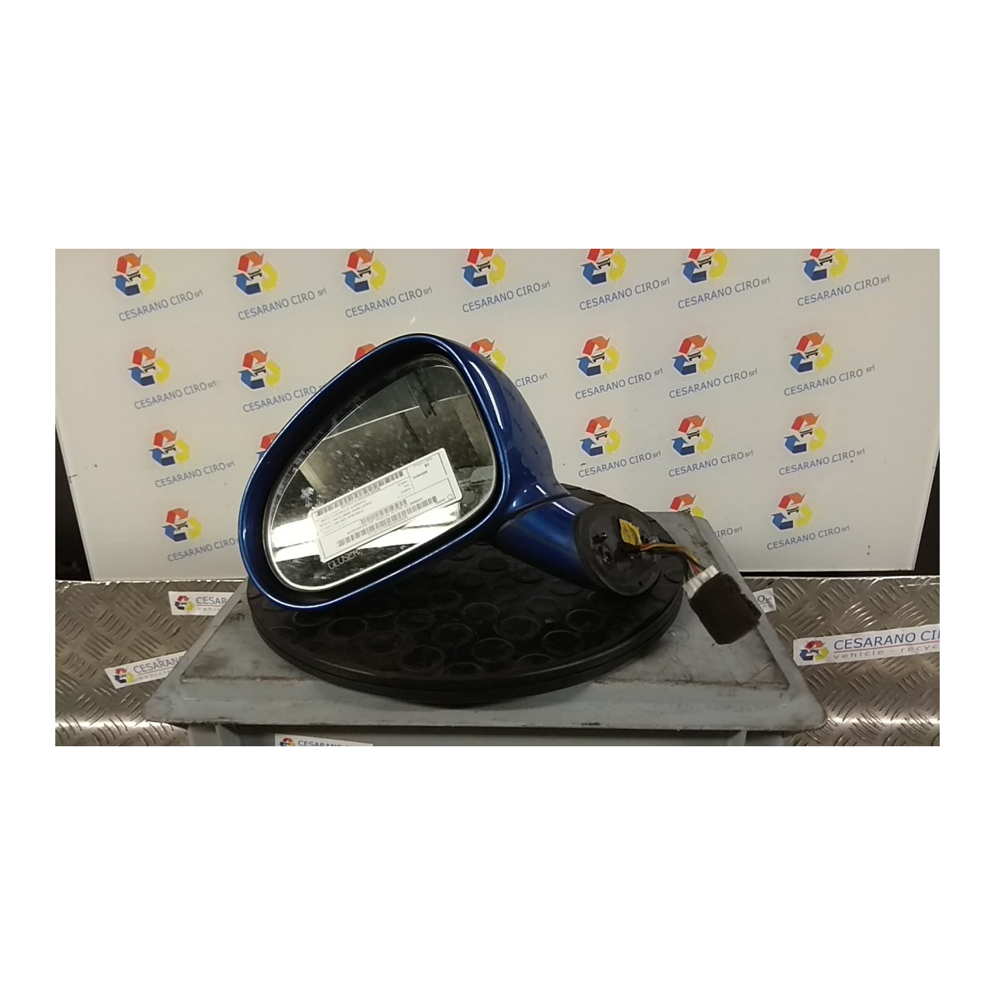 RETROVISORE EST. REGOLAZ. ELETTR. SX. 238 CHEVROLET (DAEWOO) MATIZ (M200) (04/05-12/10) A08S3 96600411